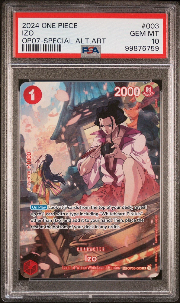 GameStop 2024 One Piece 500 Years In The Future 003 Izo Special