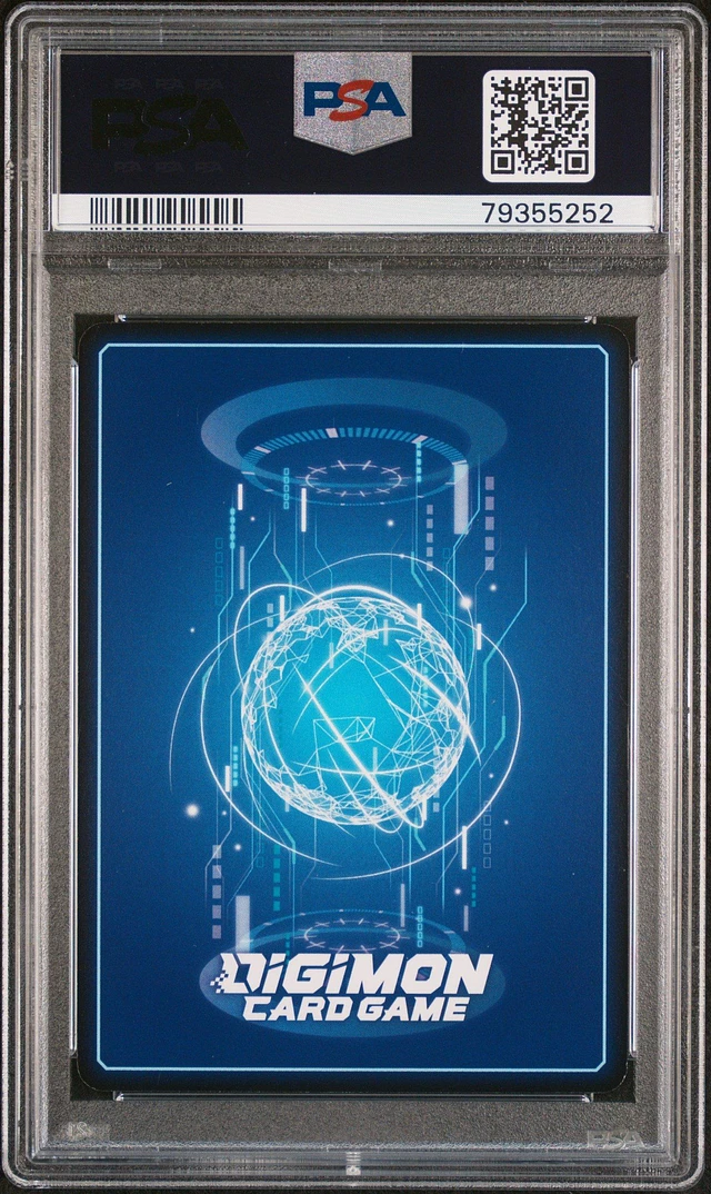 GameStop 2023 Digimon Advance Deck: Beelzemon 09 Beelstarmon PSA 9 