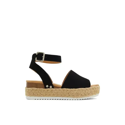 K Studio Alodever - Women's Footwear Sandals Wedges Black