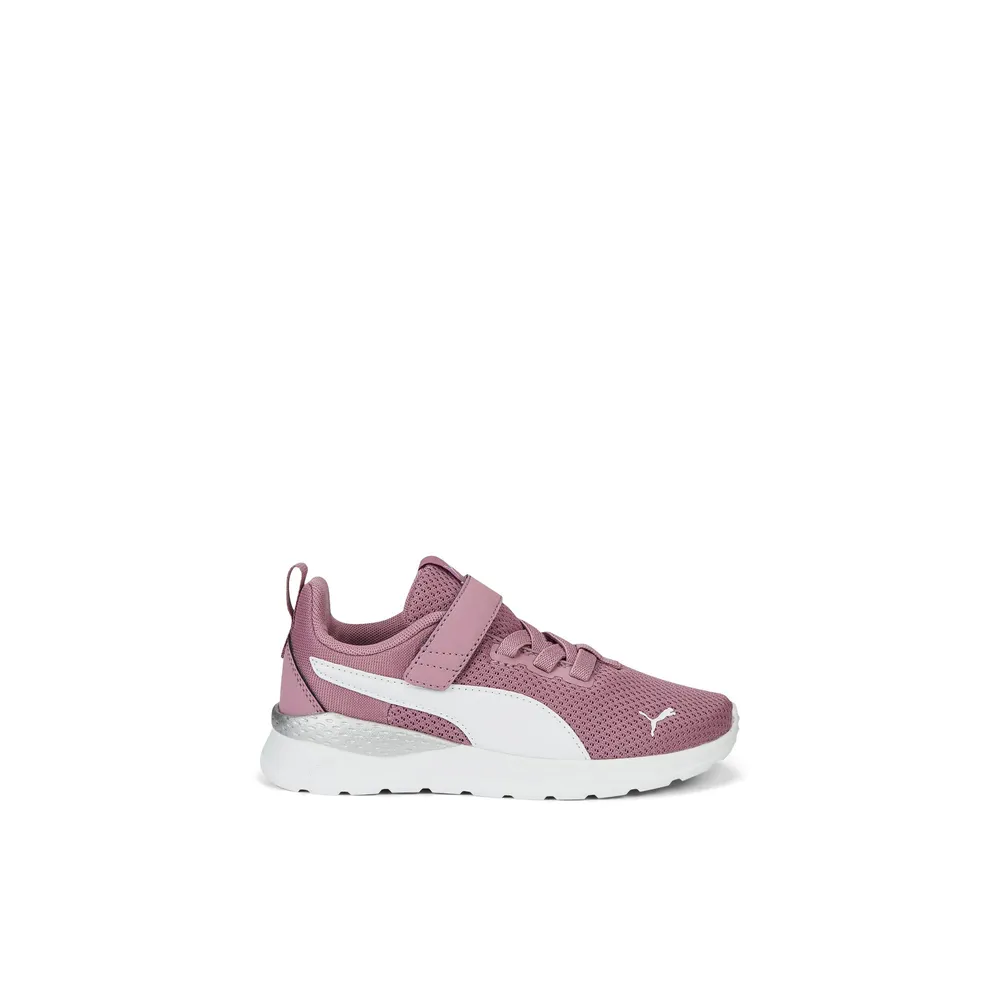 Puma Anzarunv-jg - Chassures athlétiques pour filles-junior Autre Violet Textile Maille