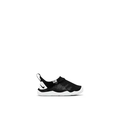 Nike Aqua Sock-ib - Sandales pour garçons toutes-petites Noir-Blanc Maille