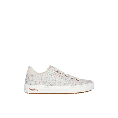 Skechers Arch Meet ya f - Chaussures athlétiques pour femmes Blanc Ouvert Textile