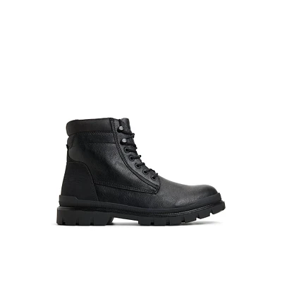 Weekenders Badgerinn - Chaussures pour hommes bottes décontractées Noir Lisse