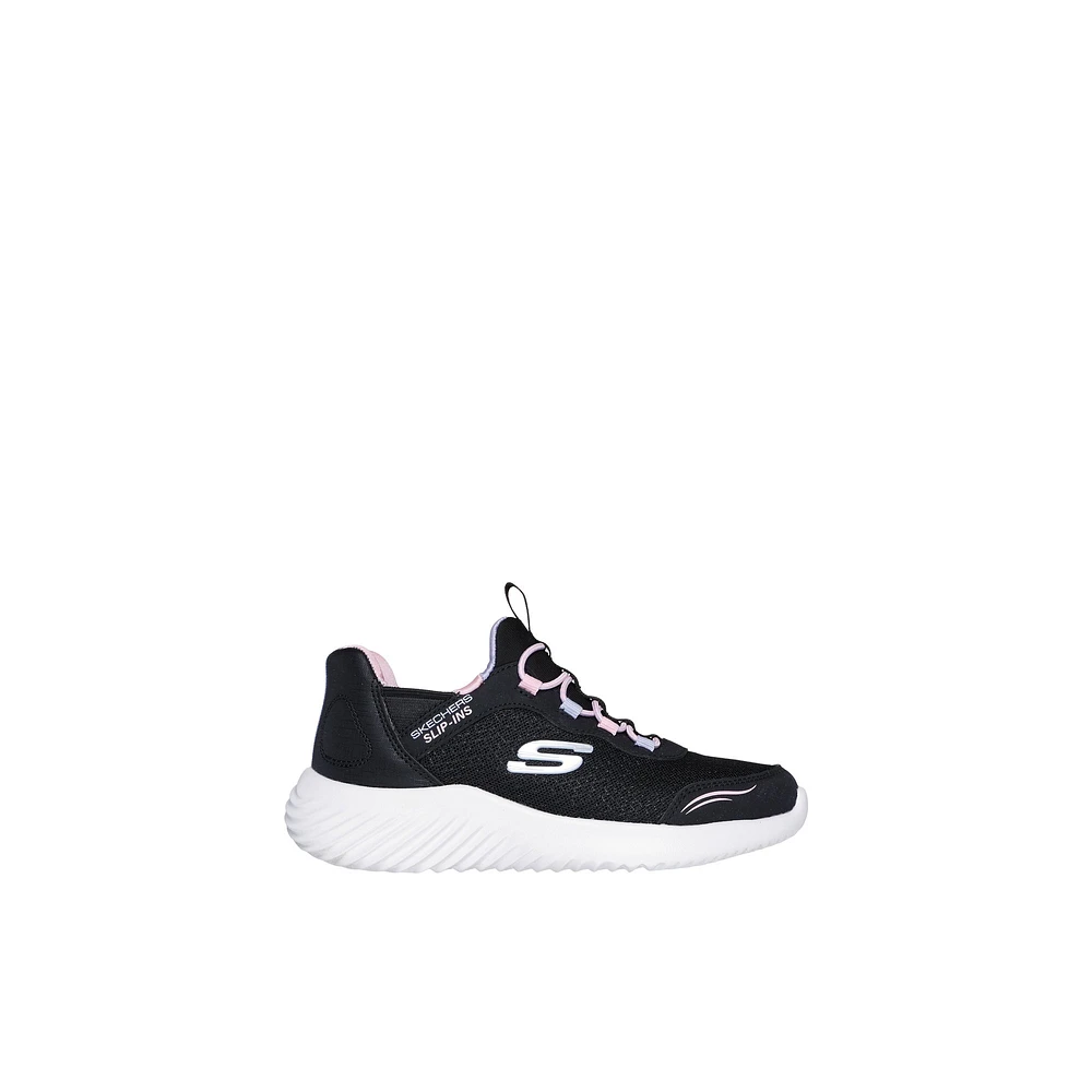 Skechers Bounderj-jg - Kids Shoes Girls Black