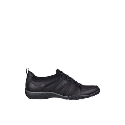Skechers Breathe Esyr - Chaussures athlétiques urbaines pour femmes - Noir Textile Maille