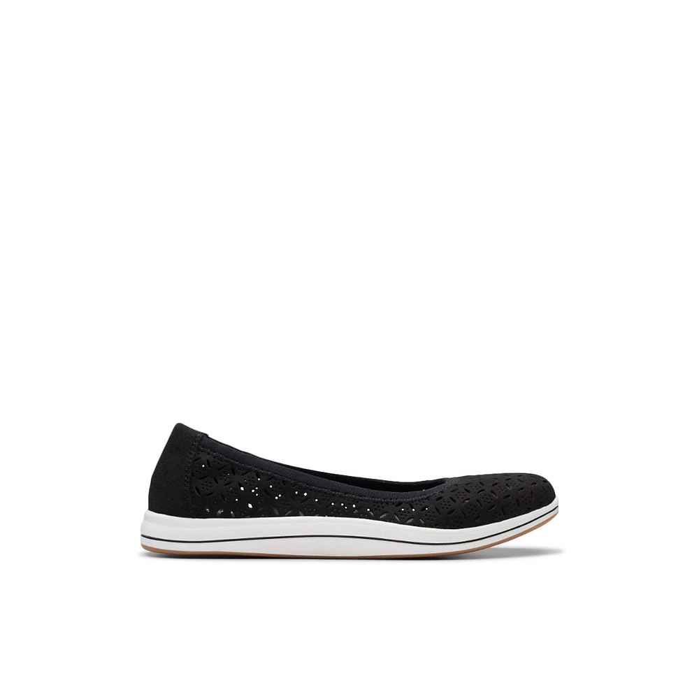 Clarks Breeze Roam - Chaussures pour femmes Flats Autre Textile Néoprène