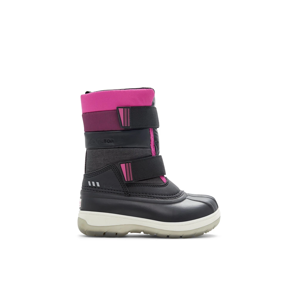 Acton Bubblegum-jg - Kids Winter Boots Girls Black