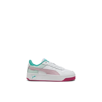 Puma Carinastl-jg - Chaussures pour filles junior Rose Mélange de Matière