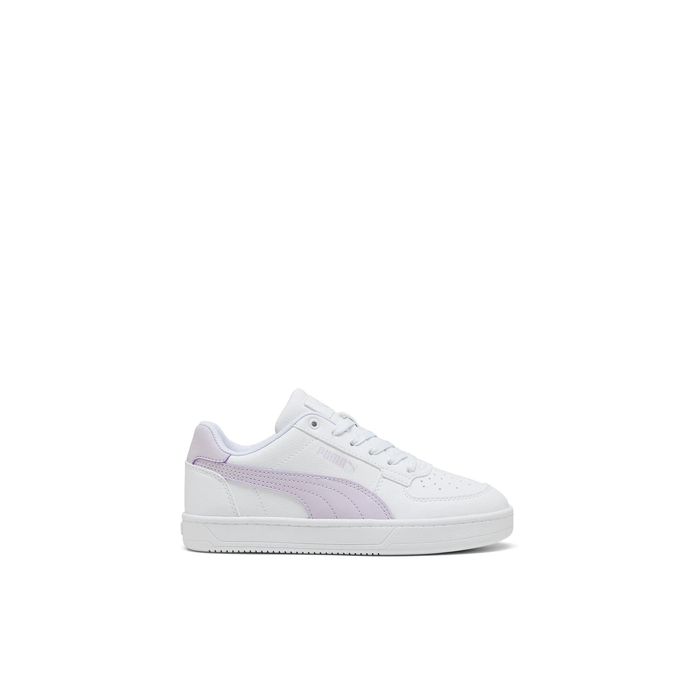 Puma Caven 2-jg - Chaussures pour filles junior Violet Clair Mélange de Matière