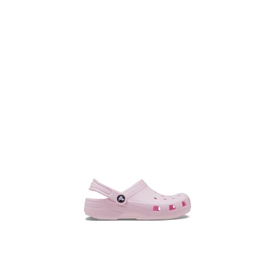 Crocs Clog-ig - Kids Toddler Sandals Rose Mélange de Matière