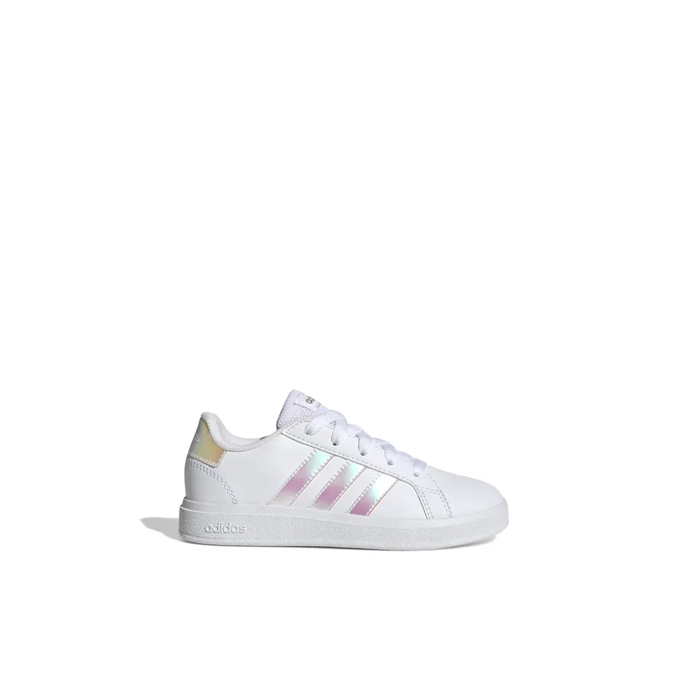 Adidas Court k-jg - Kids Girls Junior Athletics Shoes White