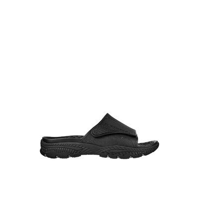 Skechers Crstnultra-m - Sandales pour hommes Noir Mélange de Matière