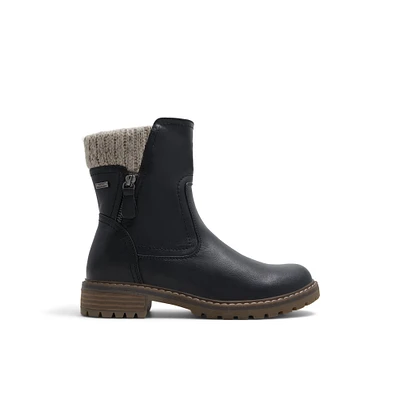 Solemate Dugonn - Bottes pour femmes Mid - Noir De Galet