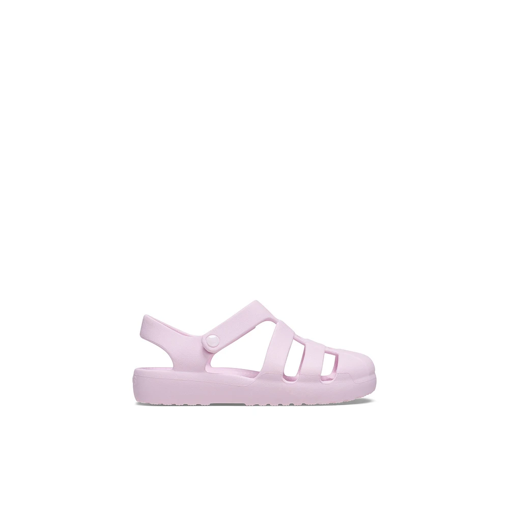 Crocs Fishrm Clog-jg - Kids Junior Sandals Pink