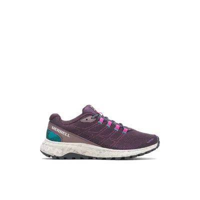 Merrell Fly Strike - Chaussures athlétiques urbaines pour femmes Violet Foncé Textile Maille