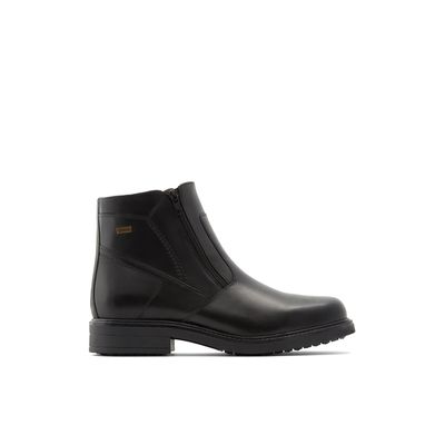 Luca Ferri Foxdale-nw - Chaussures pour hommes bottes décontractées Noir Cuir Lisse