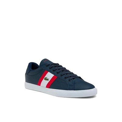 Lacoste Grad Vulc-m - Chaussures pour hommes Athletics Leisure Autre Marine Cuir Lisse