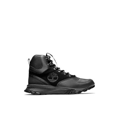 Timberland Grison Trail - Chaussures pour hommes bottes décontractées Noir Cuir Nubuck