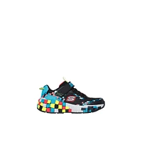 Skechers Megacrft3-jb - Chaussures pour enfants Boys Noir Multi Textile Mélange de Matière