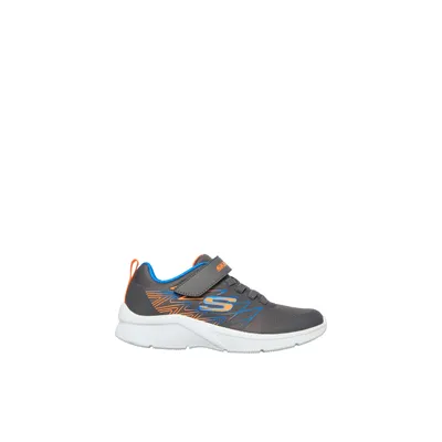 Skechers Microspec-jb - Chaussures pour garçons-junior - Gris Textile Maille