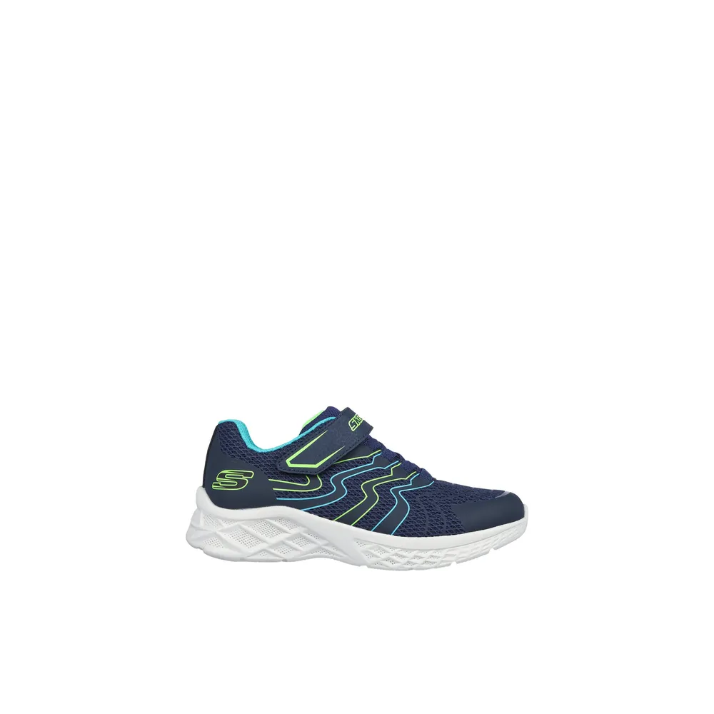Skechers Microspii-jb - Chaussures athlétiques pour garçons-junior Textile Maille
