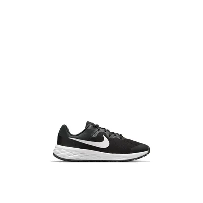 Nike Revltn6l-jb - Chaussures athlétiques pour garçons-junior - Noir-Blanc Textile Maille