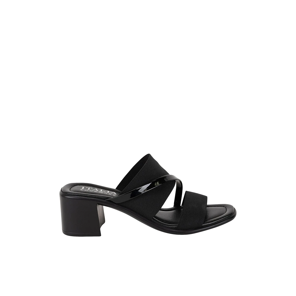 Italian Shoemakers Rosamaria-l - Sandales pour femmes Heels Textile Élastique
