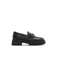 Luca Ferri Sevedriwin - Chaussures pour femmes Flats - Noir Cuir Lisse