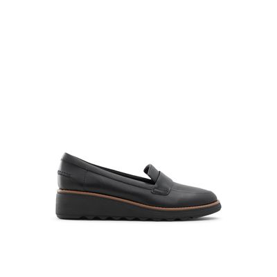 Clarks Sharon Graci - Women's Footwear Shoes Flats Oxfords and Loafers Black