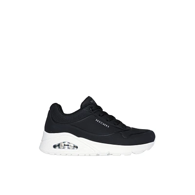 Skechers Uno Soa-l - Chaussures athlétiques multifonction pour femmes Autre Noir Textile Mélange de Matière