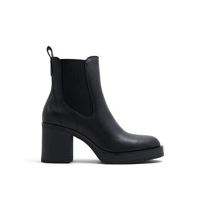 K Studio Valanandar - Bottes pour femmes Mid Noir Lisse