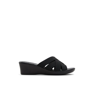 Italian Shoemakers Wassily - Women's Footwear Sandals Wedges Black