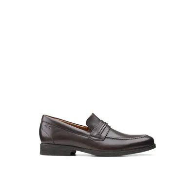 Clarks Whidon st-w - Chaussures pour hommes Dress Loafers Cuir Granuleux
