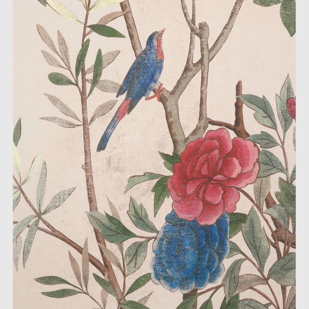 Heron Print Wallpaper, GUCCI® US