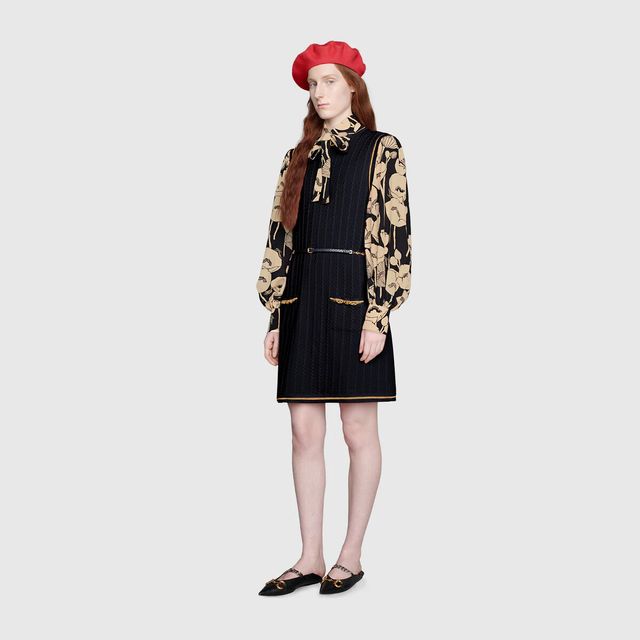 Gucci Wool dress with Interlocking G - ShopStyle