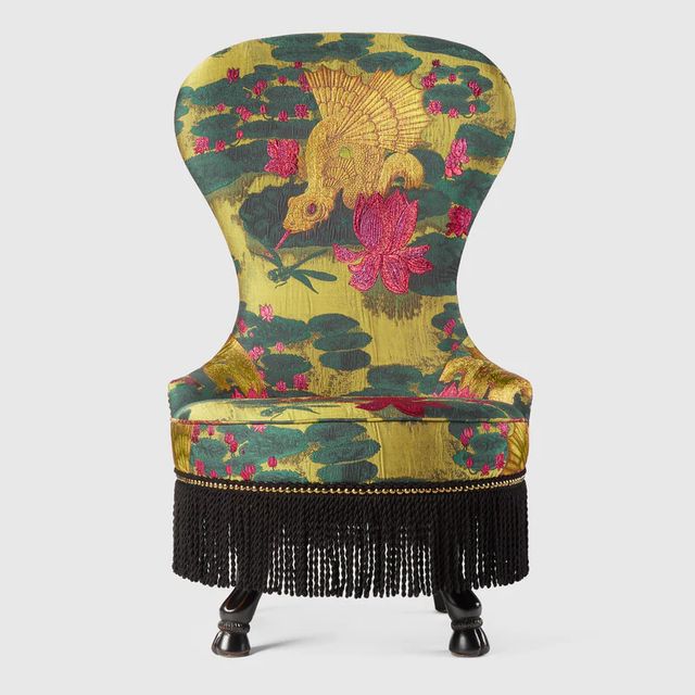geduldig Consumeren Jasje Gucci Chiavari chair with embroidered tiger | Square One