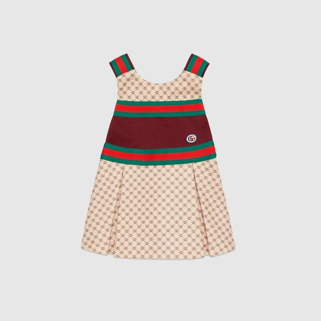 Gucci Baby GG technical jersey dress | Square One