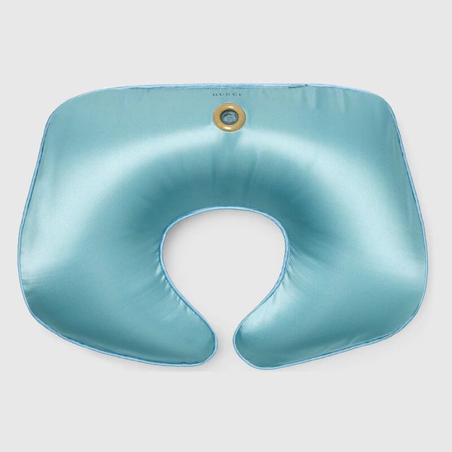 Gucci Tian print inflatable travel pillow