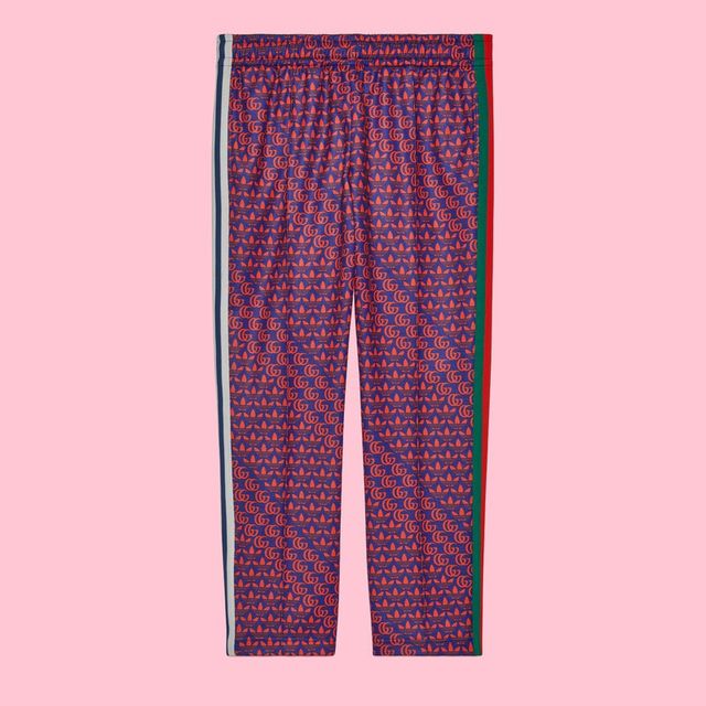 Gucci x adidas Cotton Jersey Sweatpants Red Men's - SS22 - US