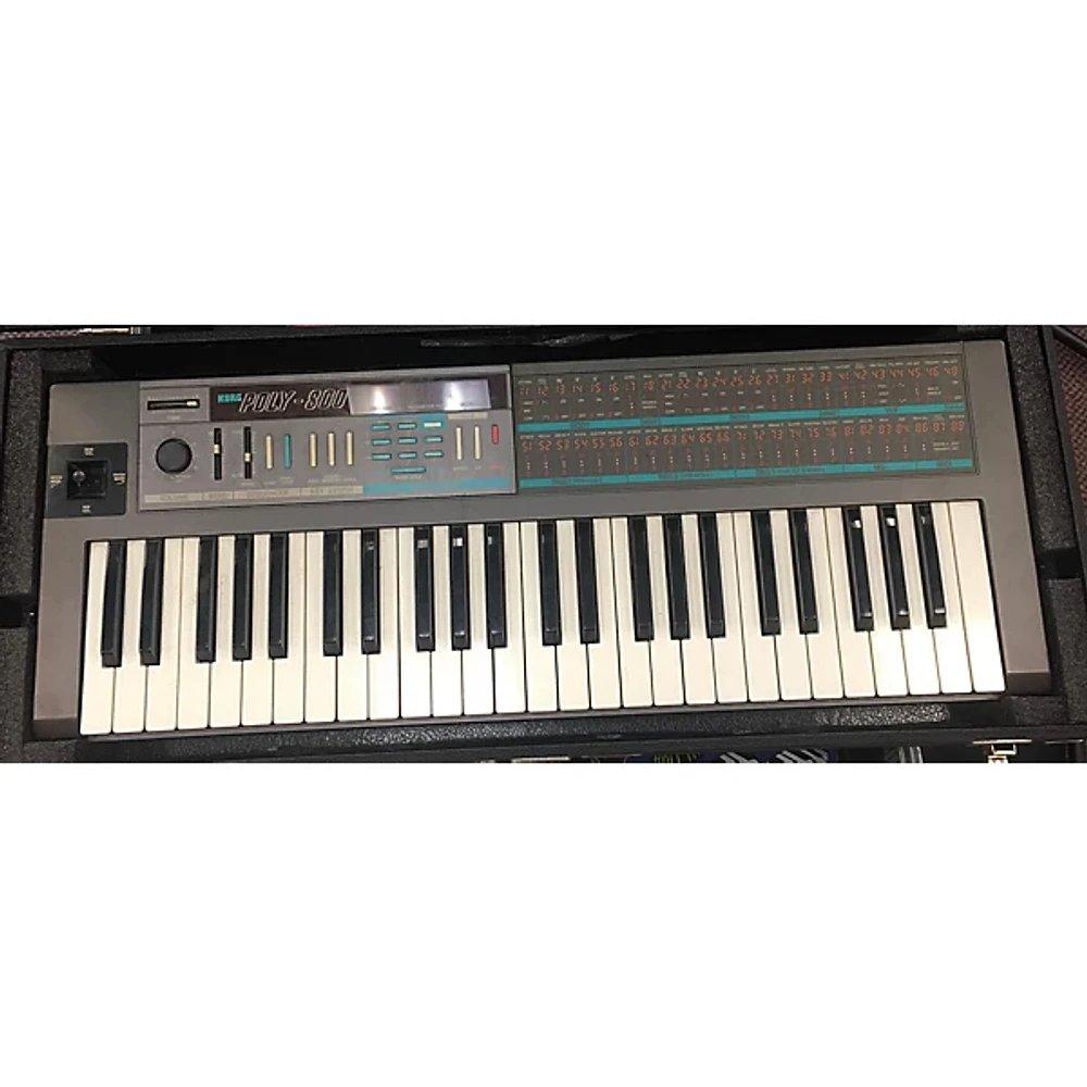 Used KORG 1980s Poly Synthesizer