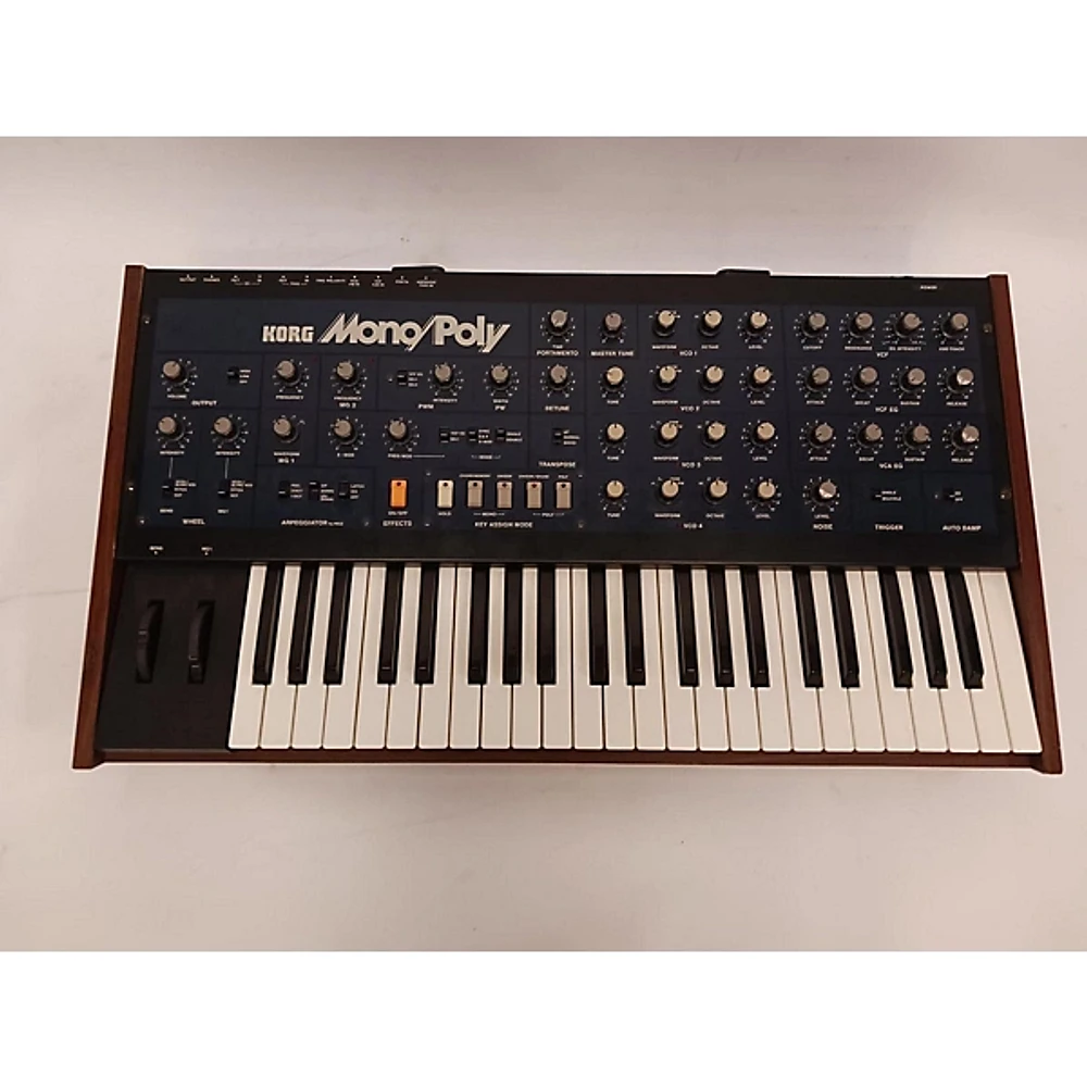 Used KORG 1980s Mono/Poly Synthesizer