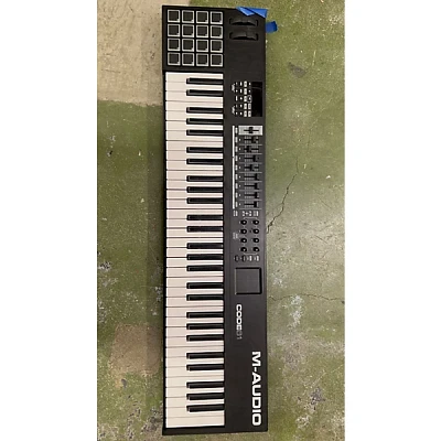 Used M-Audio CODE61 MIDI Controller