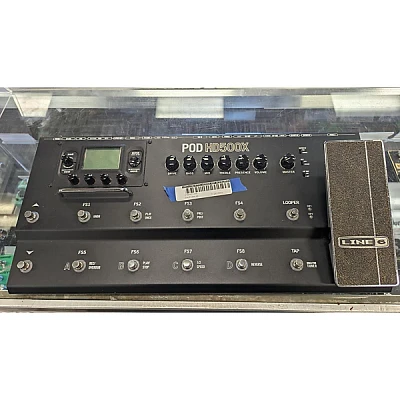 Used Line 6 Pod HD500X Amp Modeler Effect Processor