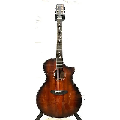 Used Breedlove Oregon Concertro Jeff Bridges Signature Edition Acoustic Electric Guitar