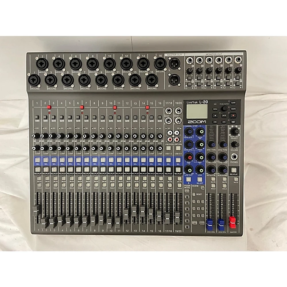 Used Zoom LiveTrak L20 Digital Mixer