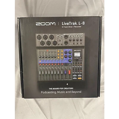 Used Zoom LIVETRAK L8 Digital Mixer