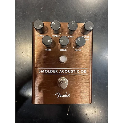 Used Fender SMOLDER ACOUSTIC OD Effect Pedal