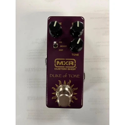 Used MXR Duke Of Tone Effect Pedal