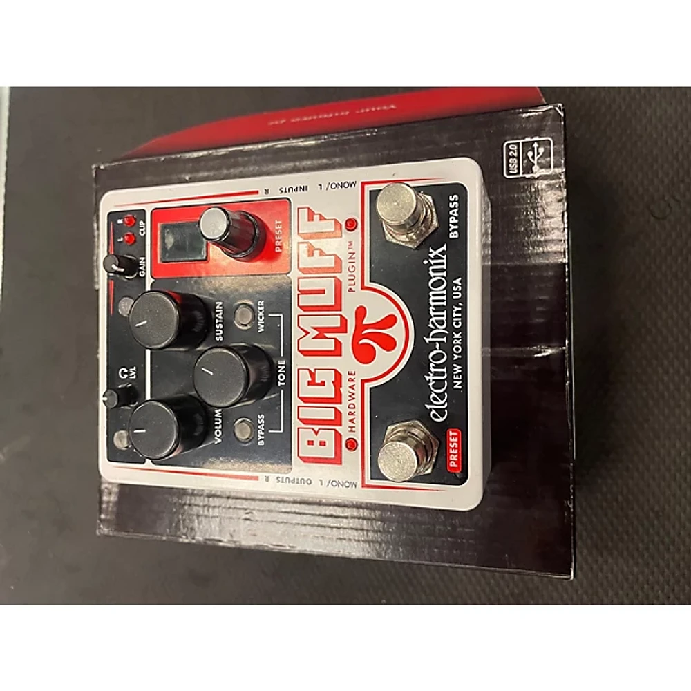 Used Electro-Harmonix Big Muff Triangle Pi Hardware Plug-in Effect Pedal