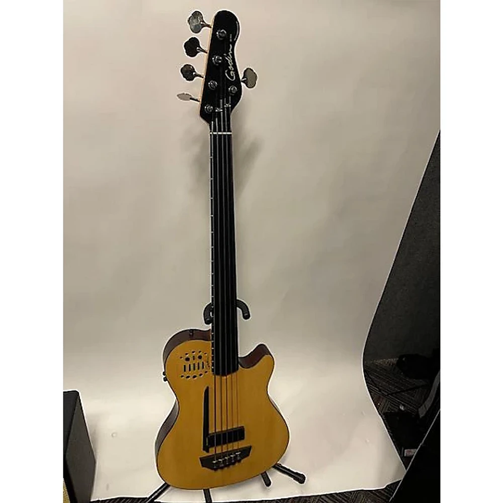 Used Godin A5 Ultra 5 String Acoustic Bass Guitar